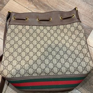 Woman’s bucket bag